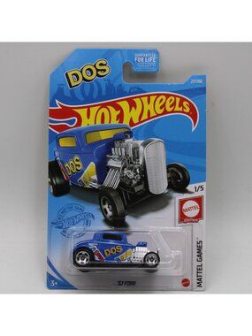 Hot Wheels '32 Ford 2021 Blue DOS Mattel Games 1/5 27250